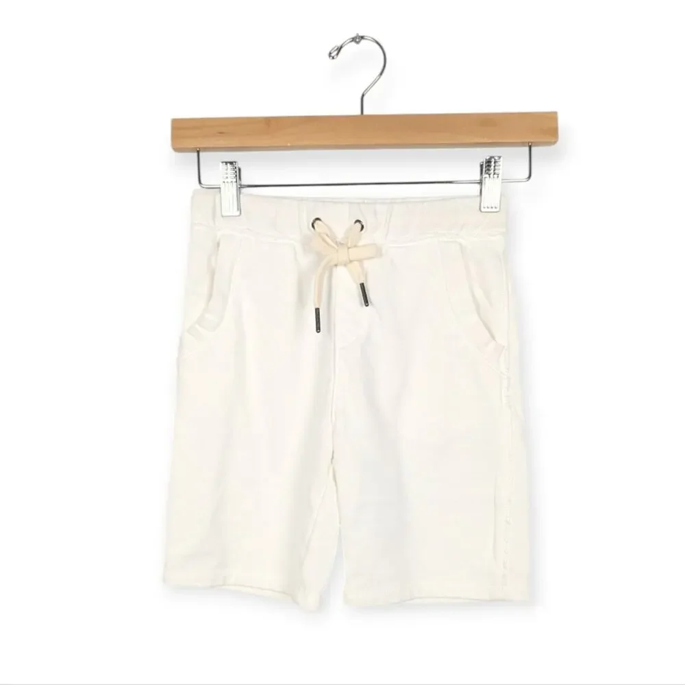 NWT Miki Miette Cream Kid’s Rusty French Terry Shorts Size 6Y
